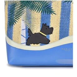 Museum Street - Stripe PalmMedium Zip-Top Tote -Fashion Bag Store h7848287 d1