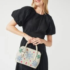 Liverpool Street 2.0 - BroderieSmall Zip-Top Grab -Fashion Bag Store h7851274 6594