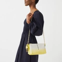 Hillgate Place - Chain OmbreSmall Ziptop Crossbody -Fashion Bag Store h7873765 980