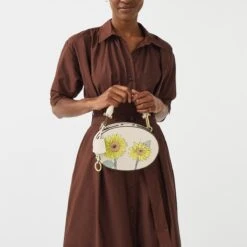 Basil Street - SunflowersSmall Zip-Around Grab -Fashion Bag Store h7886274 428