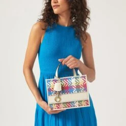 Tilstone Close - WeaveSmall Open-Top Grab -Fashion Bag Store h7903274 7508