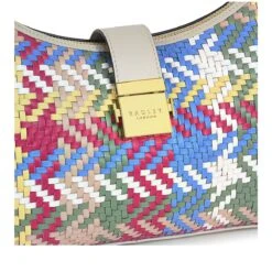 Sloane Street - WeaveMedium Zip-Top Shoulder -Fashion Bag Store h7905274 d1