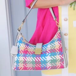 Sloane Street - WeaveMedium Zip-Top Shoulder -Fashion Bag Store h7905274 ugc1