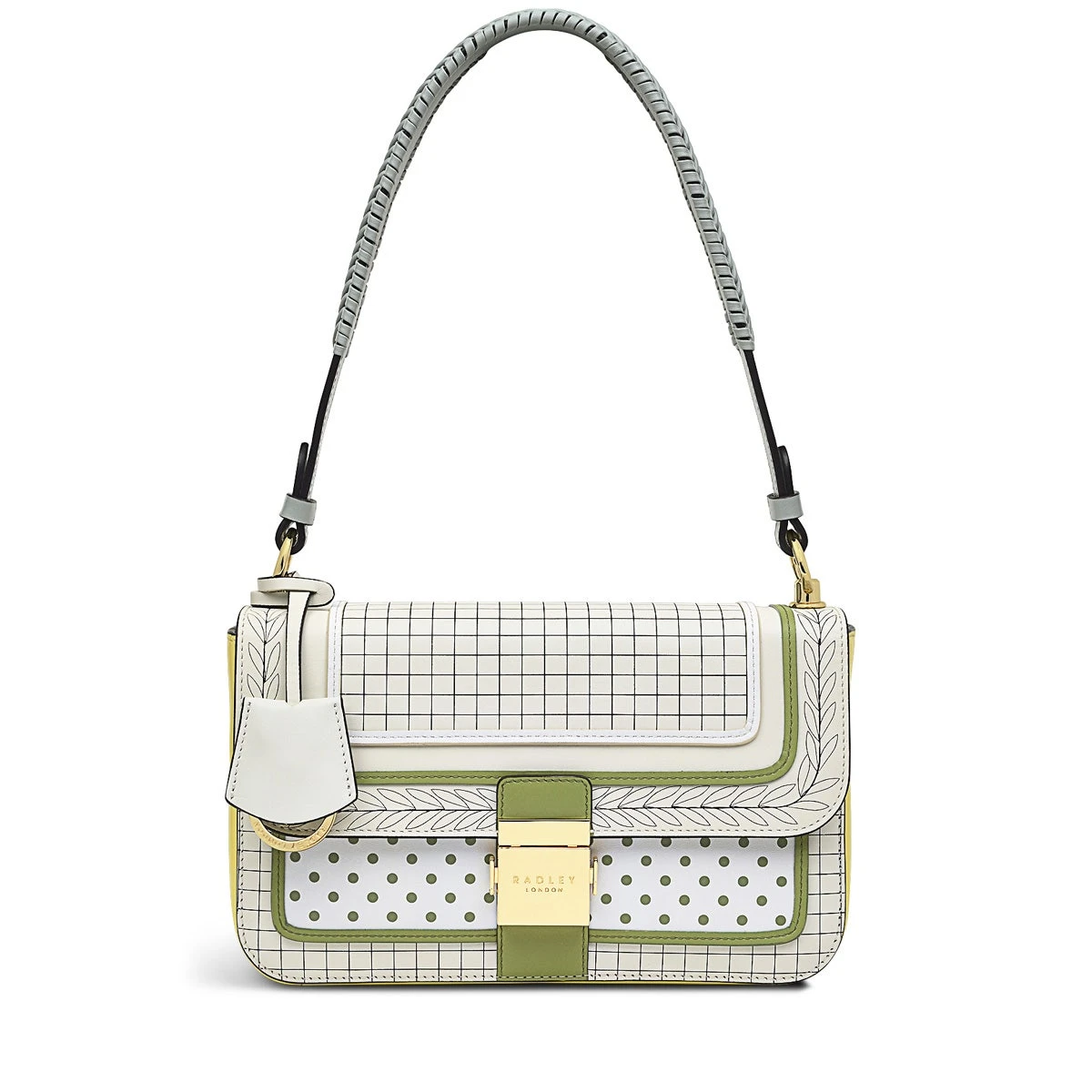 Hanley Close TennisMedium Flapover Shoulder Hanley Close TennisMedium Flapover Shoulder -Fashion Bag Store h7936109