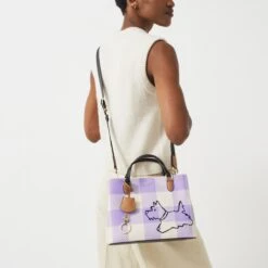 Palace GardensMedium Zip-Top Satchel -Fashion Bag Store h7950274 2051