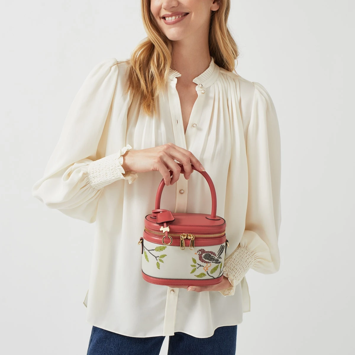 Harriet Street - EmbroideryMedium Zip Around Crossbody Harriet Street - EmbroideryMedium Zip Around Crossbody -Fashion Bag Store h8228065 370