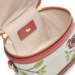 Harriet Street - EmbroideryMedium Zip Around Crossbody 4 Harriet Street - EmbroideryMedium Zip Around Crossbody -Fashion Bag Store h8228065 4