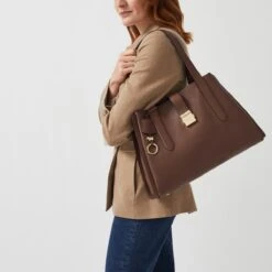 Sloane StreetLarge Ziptop Shoulder -Fashion Bag Store h8231208 1433