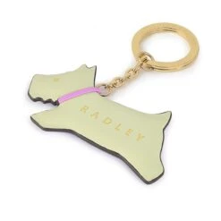 Double Trouble RadleyLeather Keyring -Fashion Bag Store k7790332 d1