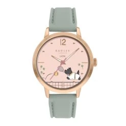 Radley Tennis 23Leather Strap Watch With Printed Dial