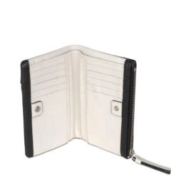 London PocketsMedium Bifold Purse Black -Fashion Bag Store s1785001 4