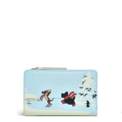 Ice SkatingMedium Bifold Purse -Fashion Bag Store s6781450 1