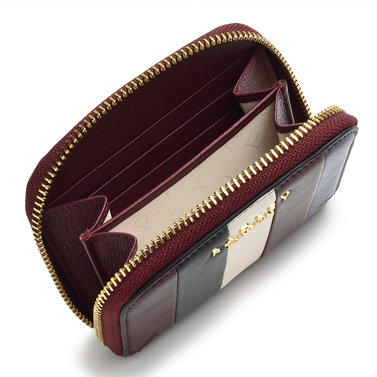 Dukes Place - Stripe QuiltMedium Zip Around Purse Dukes Place - Stripe QuiltMedium Zip Around Purse -Fashion Bag Store s6796609 4