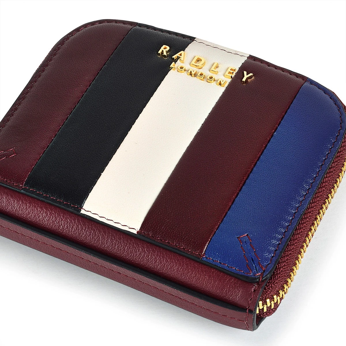 Dukes Place - Stripe QuiltMedium Zip Around Purse Dukes Place - Stripe QuiltMedium Zip Around Purse -Fashion Bag Store s6796609 d1