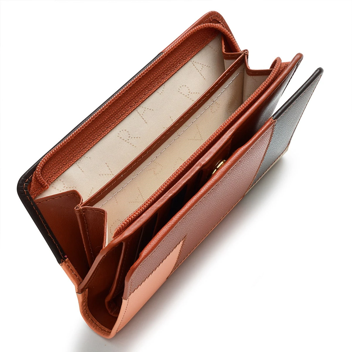 Acorn Way - PatchworkMedium Bifold Purse Acorn Way - PatchworkMedium Bifold Purse -Fashion Bag Store s7033213 d1