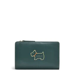 Heritage Dog OutlineMedium Bifold Purse -Fashion Bag Store s7239301