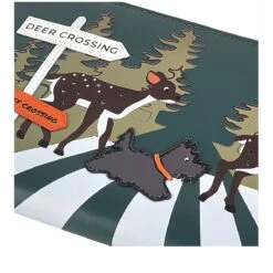 Hello DeerLarge Zip-Around Matinee -Fashion Bag Store s7250301 d1