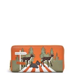 Hello DeerLarge Zip-Around Matinee -Fashion Bag Store s7250811