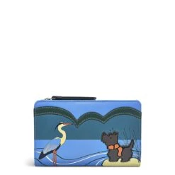 Heron And The DogMedium Bifold Purse