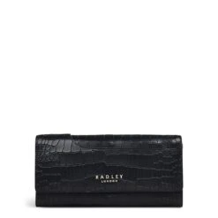 Pockets 2.0 - Faux CrocLarge Flapover Matinee