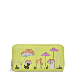 Friends With A FungiLarge Zip Around Continental Wallet