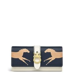 Kentucky DerbyLarge Flapover Continental -Fashion Bag Store s7818401