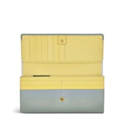 Heritage Dog Outline - StripesLarge Flapover Continental 4 Heritage Dog Outline - StripesLarge Flapover Continental -Fashion Bag Store s7925109 4